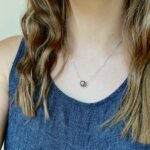 White Gold Tahitian Pearl Necklace