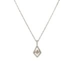 White Gold Diamond Necklace