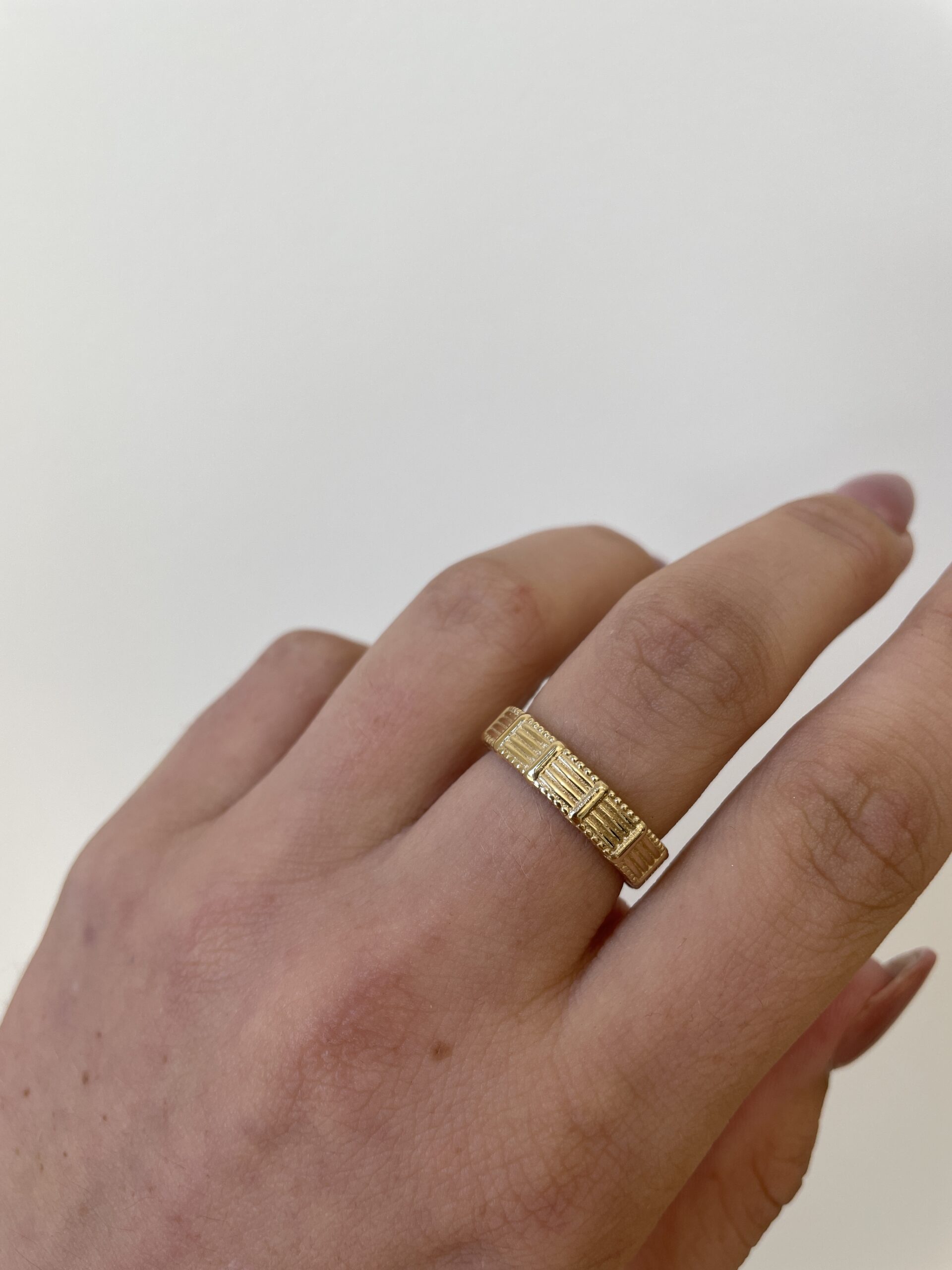 Yellow Gold Fashion Band