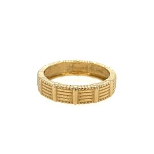 Yellow Gold Fashion Band