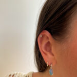 Sterling Silver Boulder Opal Earrings