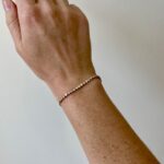 Yellow Gold Diamond Bolo Bracelet