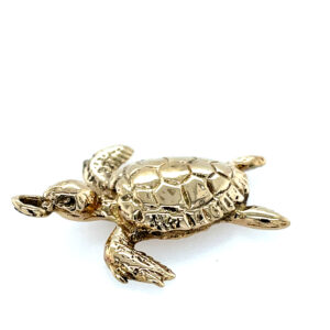 Estate: Yellow Gold Turtle Charm