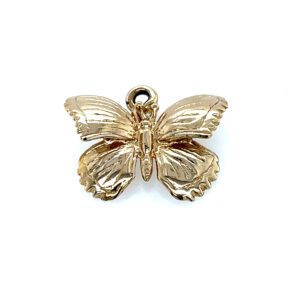 Estate: Yellow Gold Butterfly Charm