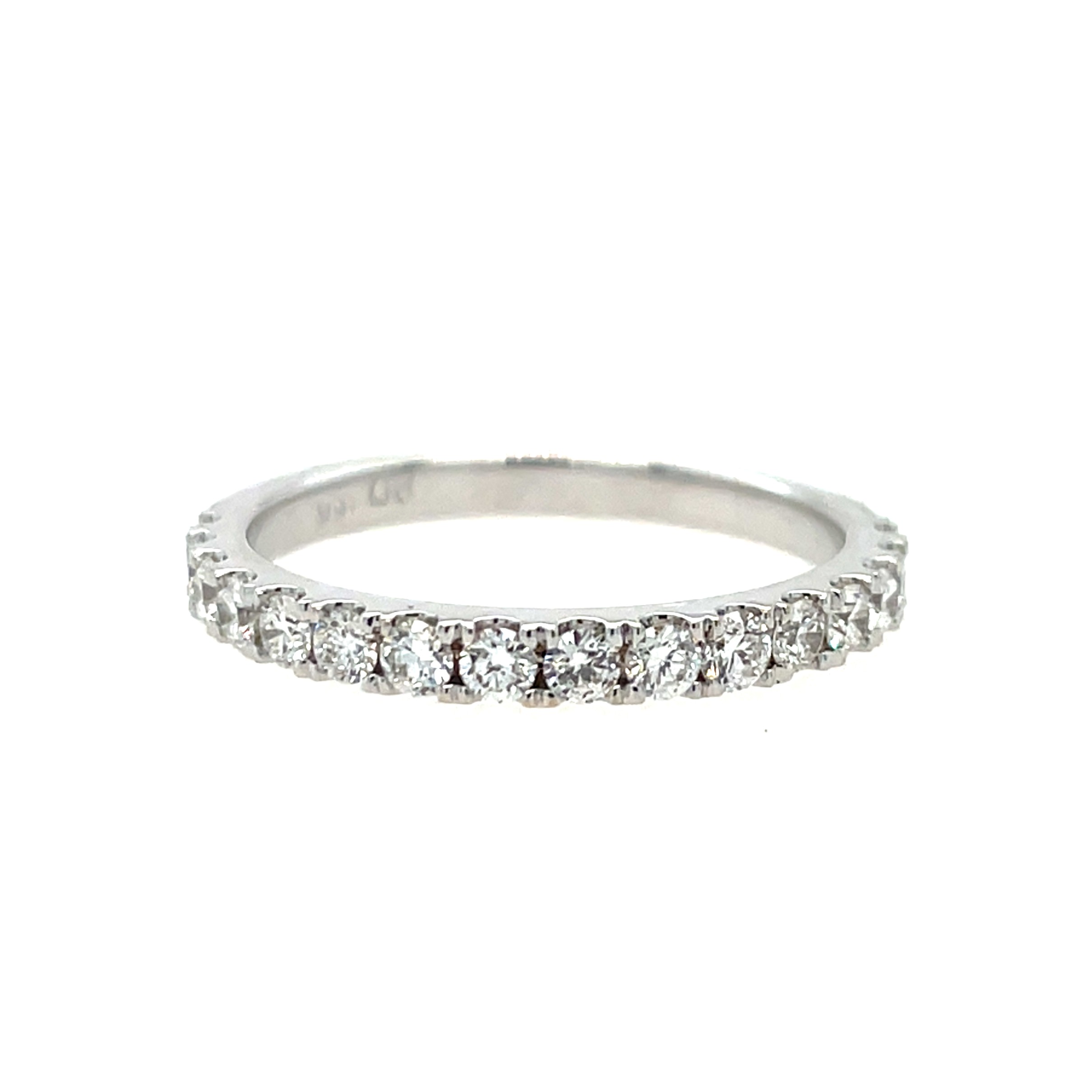 White Gold Diamond Band