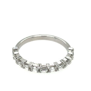 White Gold Diamond Band