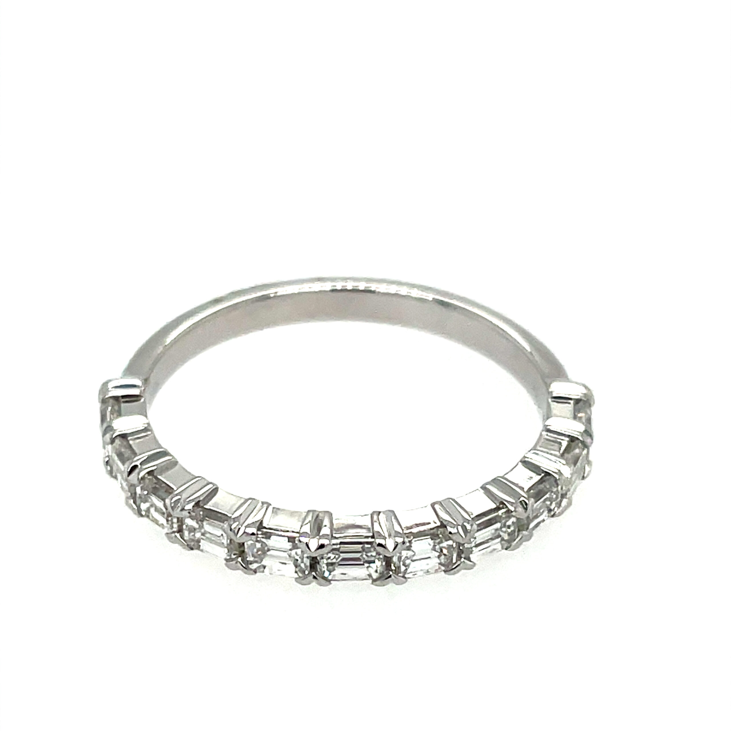 White Gold Diamond Band