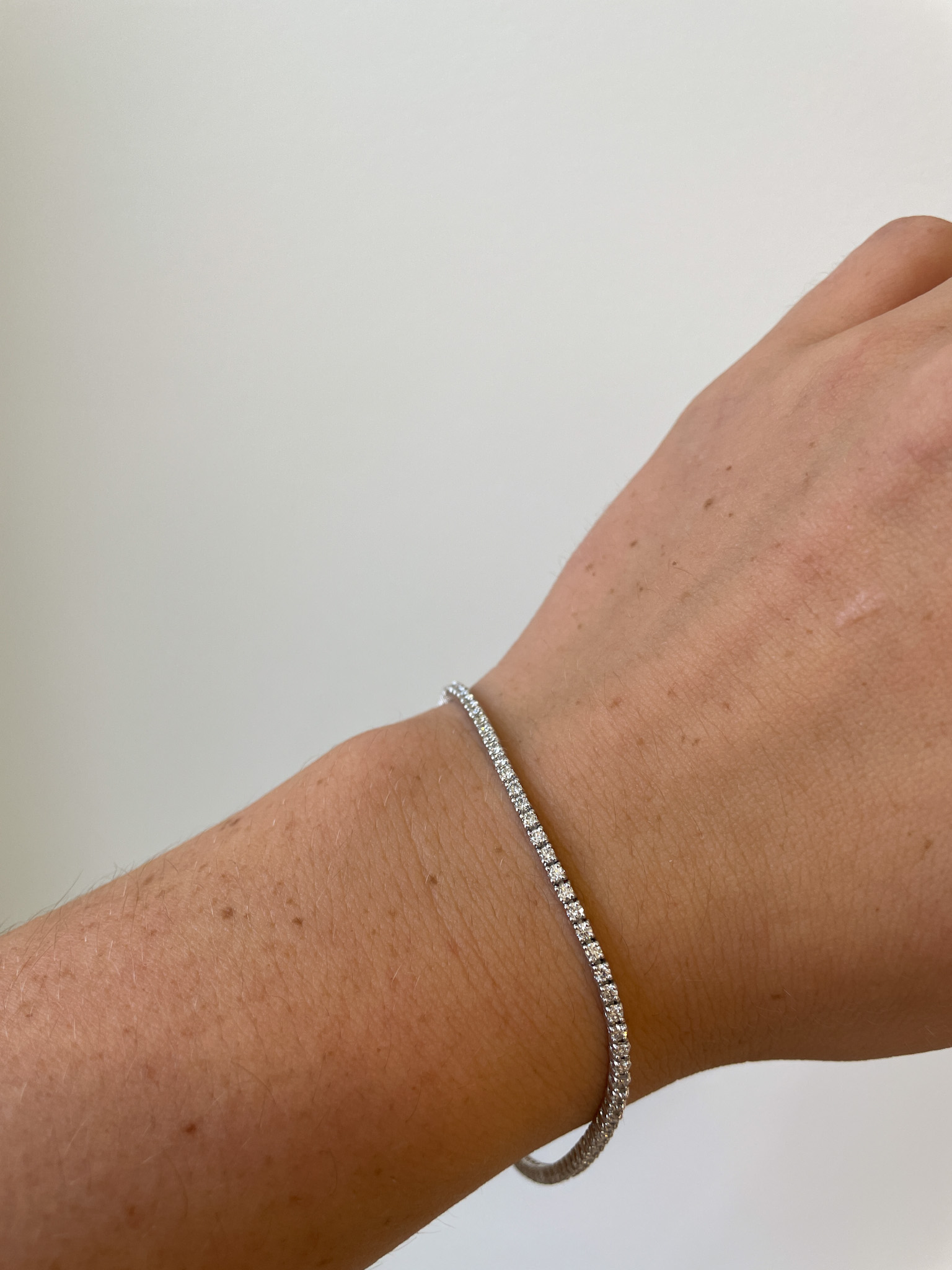 White Gold Diamond Tennis Bracelet