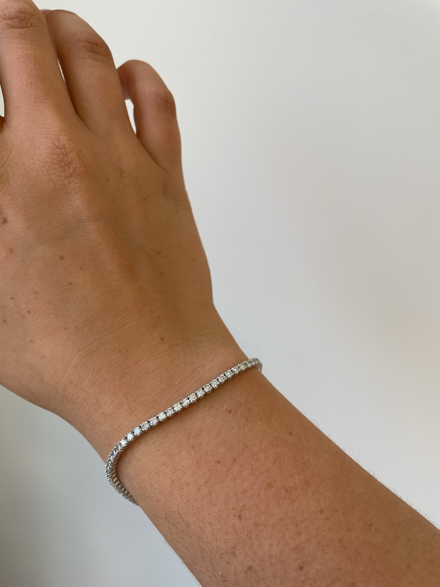 White Gold Diamond Tennis Bracelet