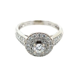 Estate: White Gold Diamond Ring