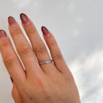 Estate: White Gold Diamond Band