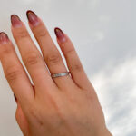 Estate: White Gold Diamond Band