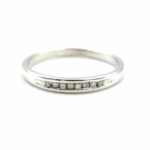 Estate: White Gold Diamond Band