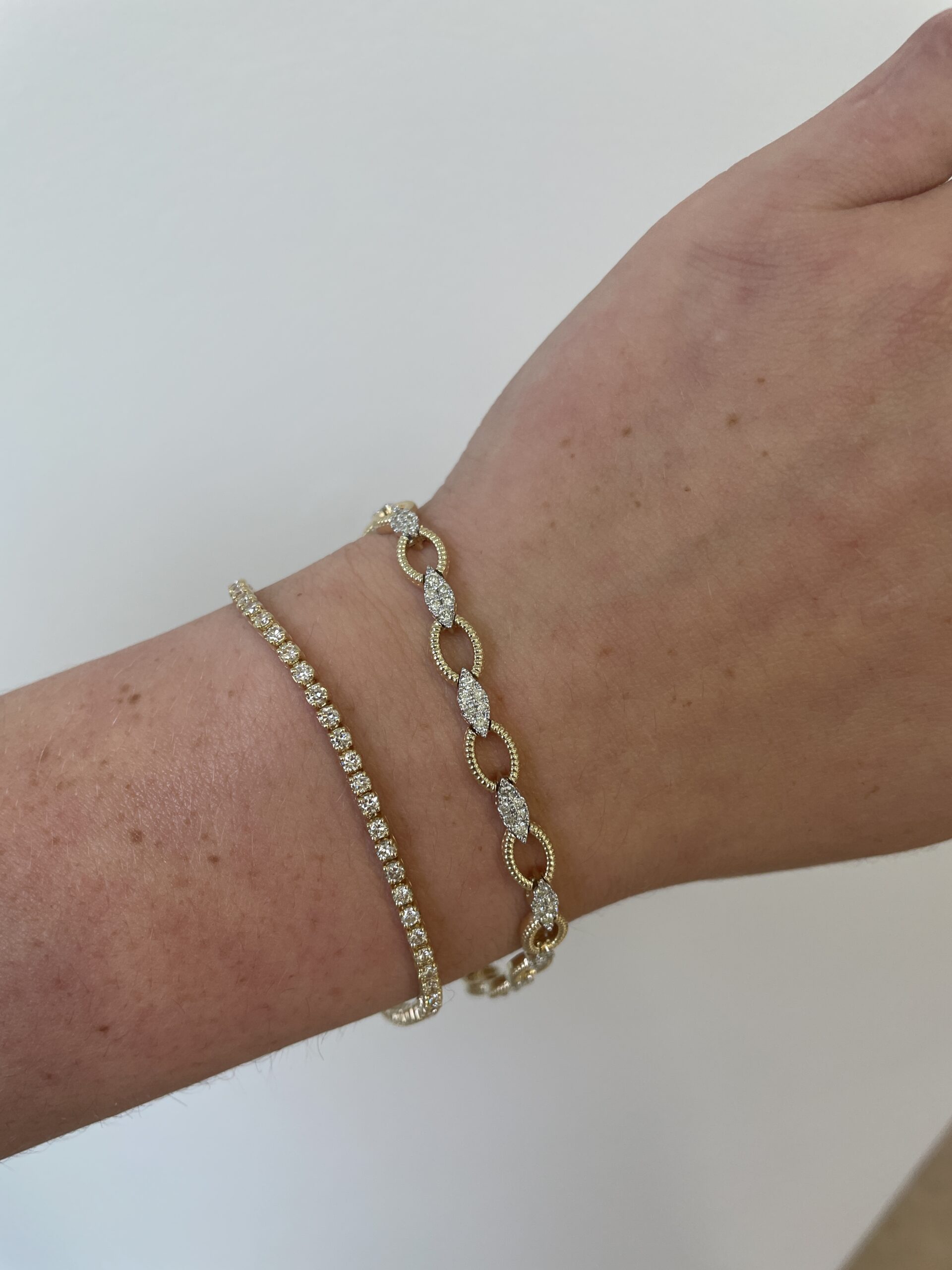 Yellow Gold Diamond Bracelet