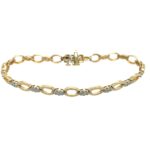 Yellow Gold Diamond Bracelet