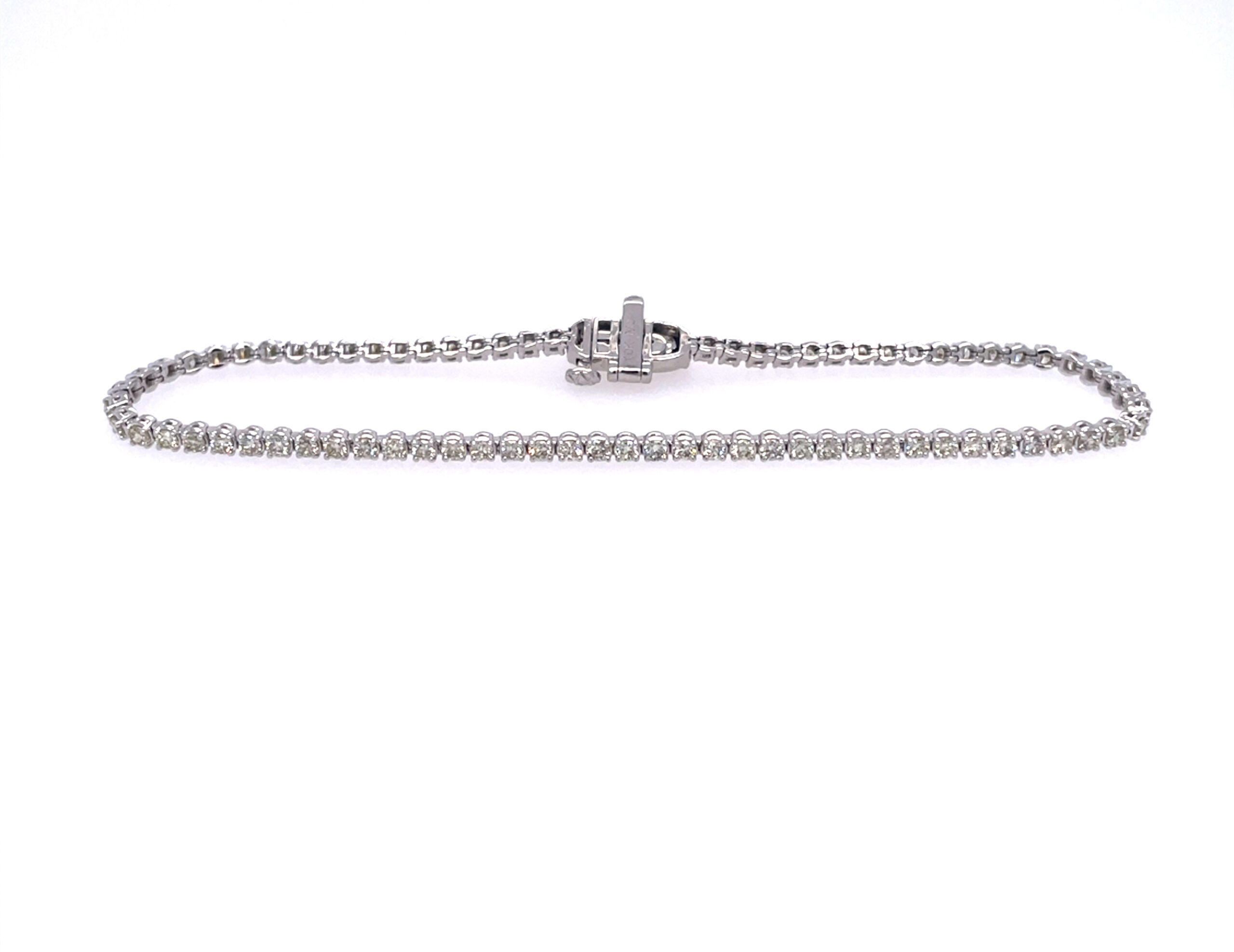 White Gold Diamond Tennis Bracelet