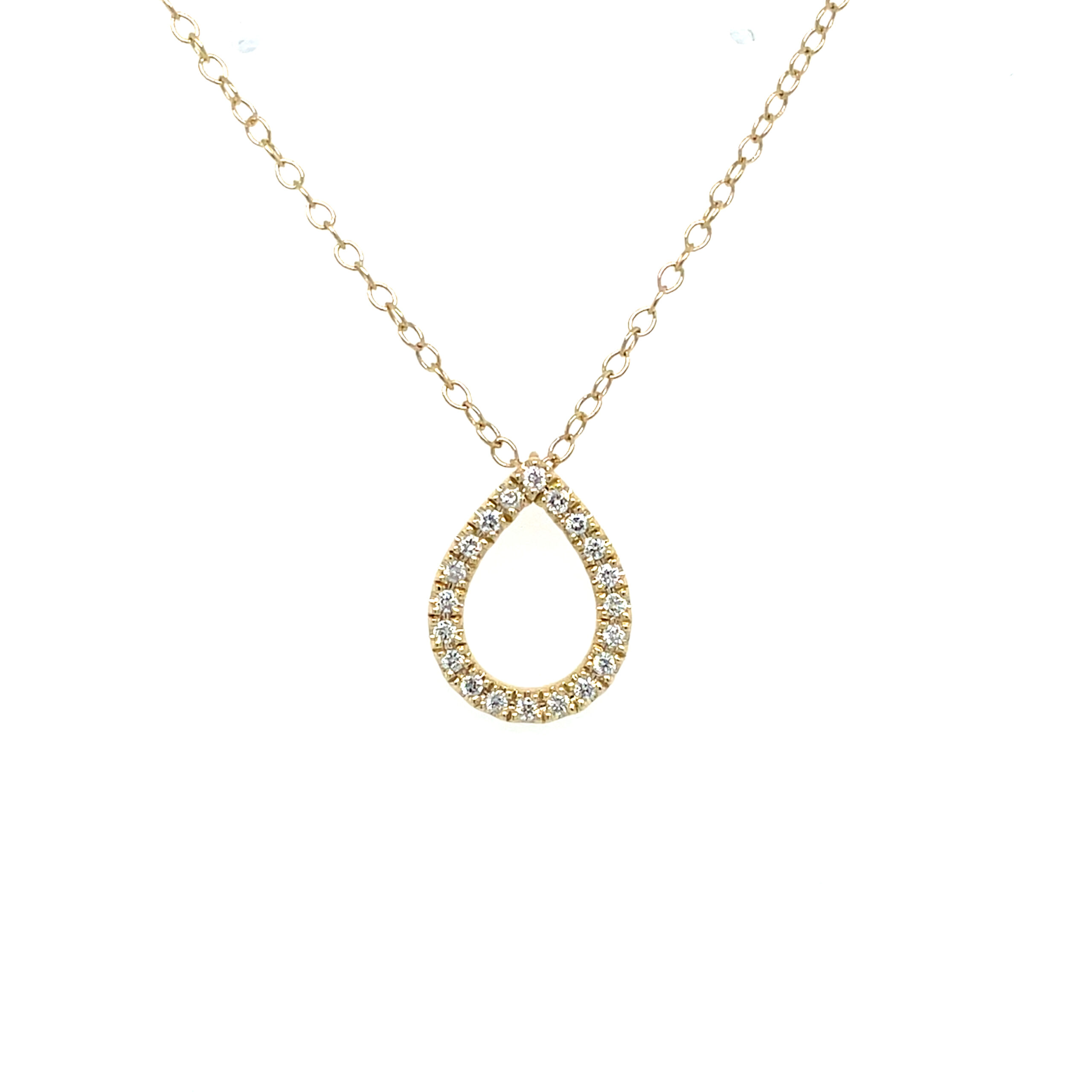 Yellow Gold Diamond Necklace