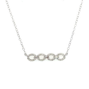 White Gold Diamond Necklace