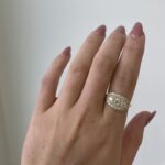 Yellow Gold Diamond Fashion Ring