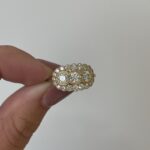 Yellow Gold Diamond Fashion Ring