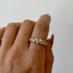 Yellow Gold Diamond Fashion Band