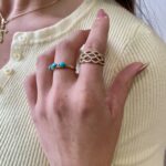 Yellow Gold Diamond Fashion Band