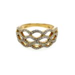 Yellow Gold Diamond Fashion Band