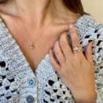 Rose Gold Morganite Necklace with Diamonds