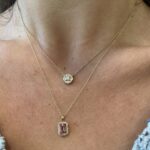 Yellow Gold Diamond Necklace