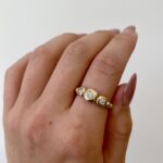 Yellow Gold Diamond Fashion Ring