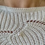 White Gold Freshwater Pearl Drop Necklace with Diamond