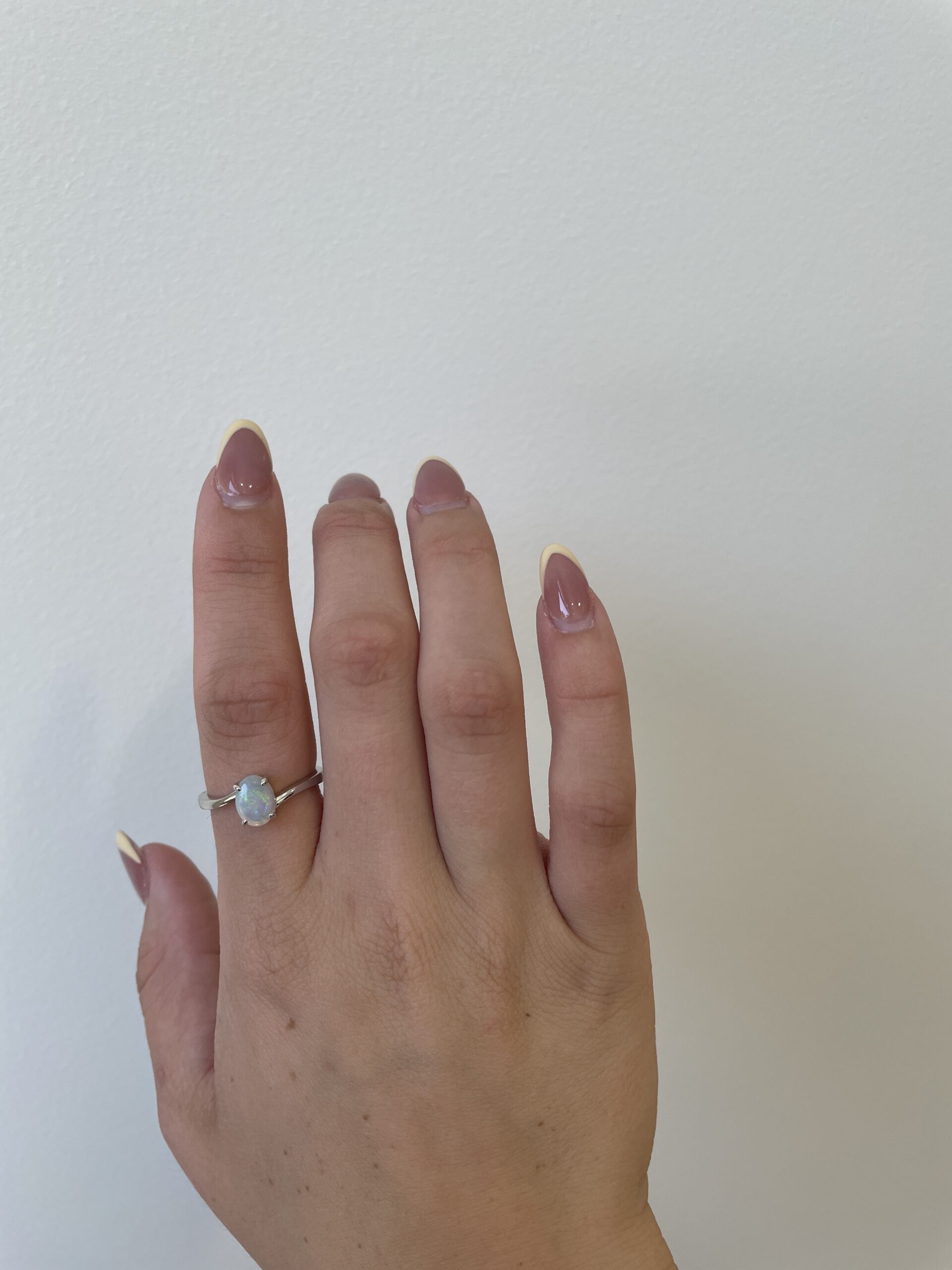 Sterling Silver Opal Ring