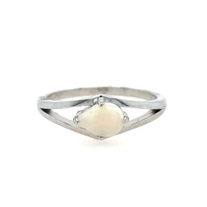 Sterling Silver Opal Ring
