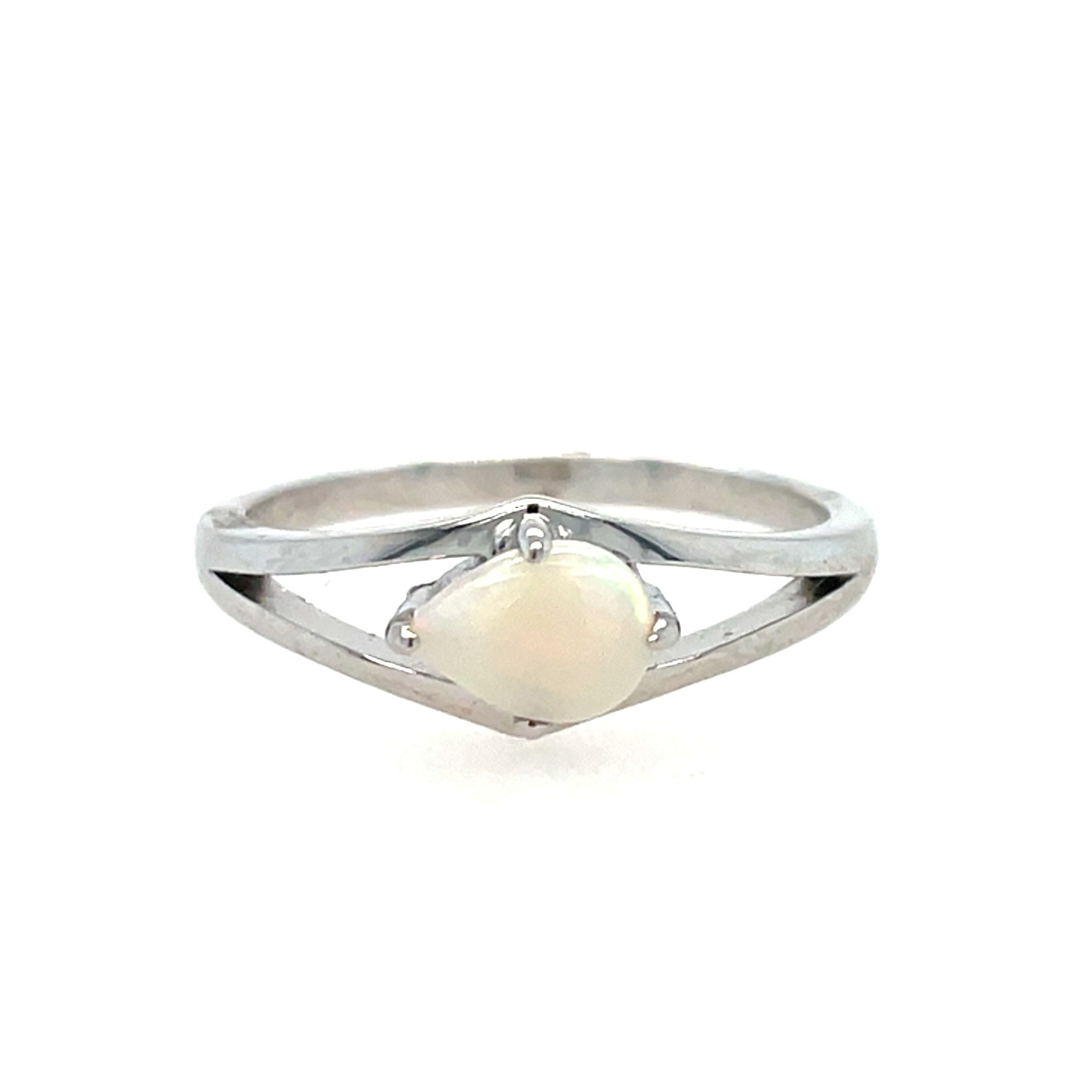 Sterling Silver Opal Ring