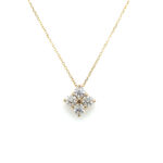 Yellow Gold Diamond Necklace
