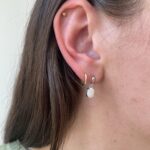 Sterling Silver Opal Earrings