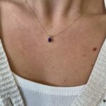 Yellow Gold Amethyst Necklace