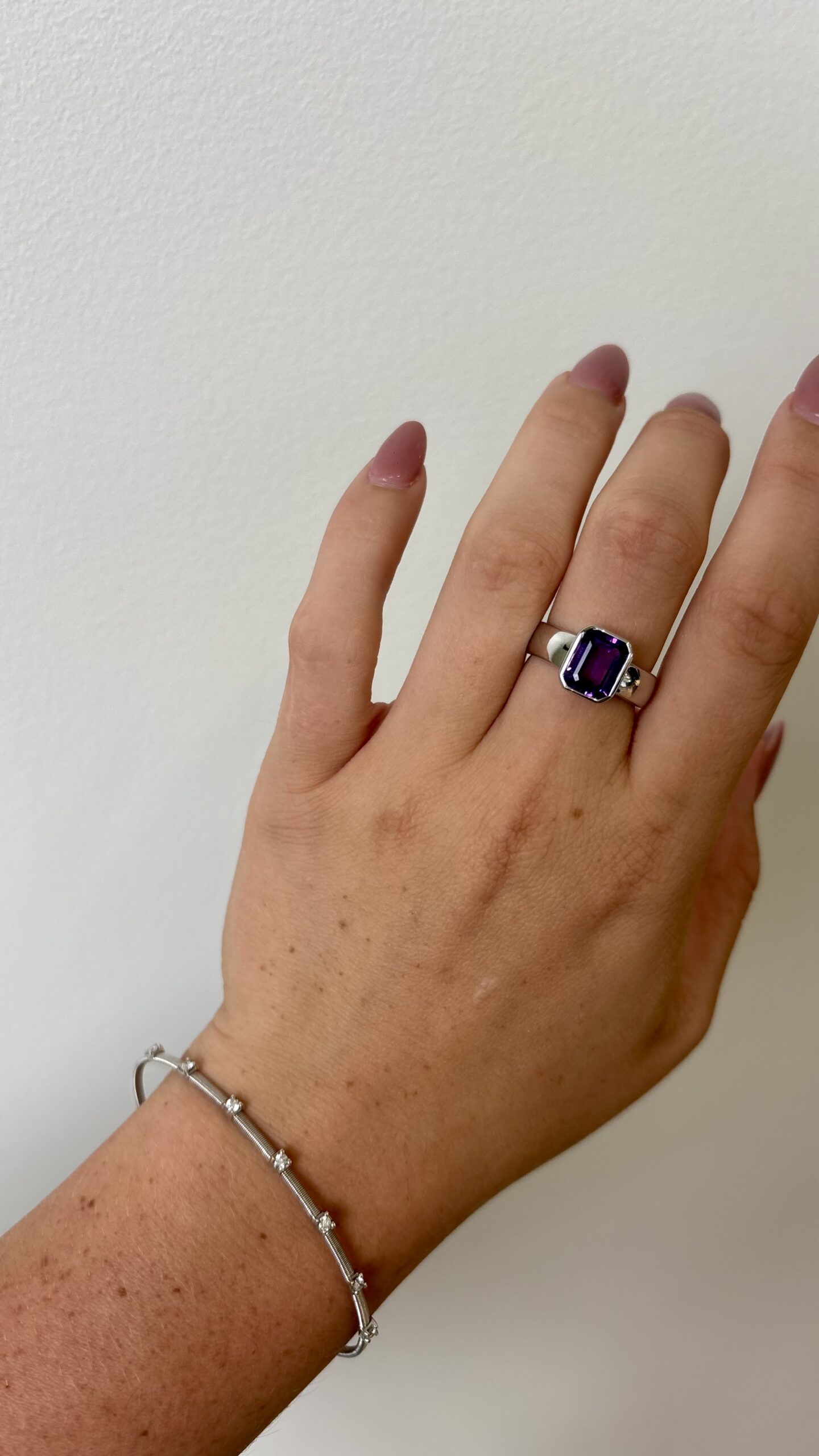 Sterling Silver Amethyst Ring