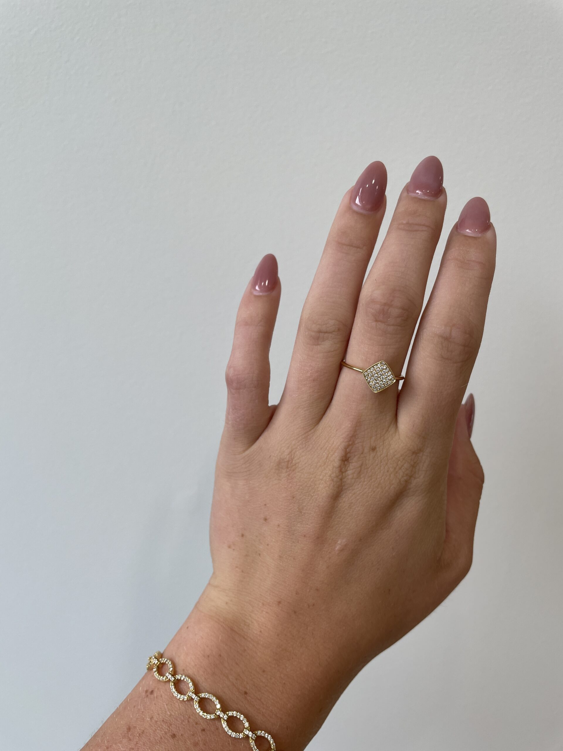 Yellow Gold Diamond Fashion Ring