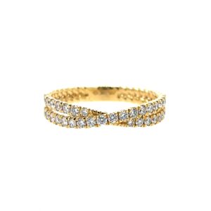 Yellow Gold Diamond Fashion Band