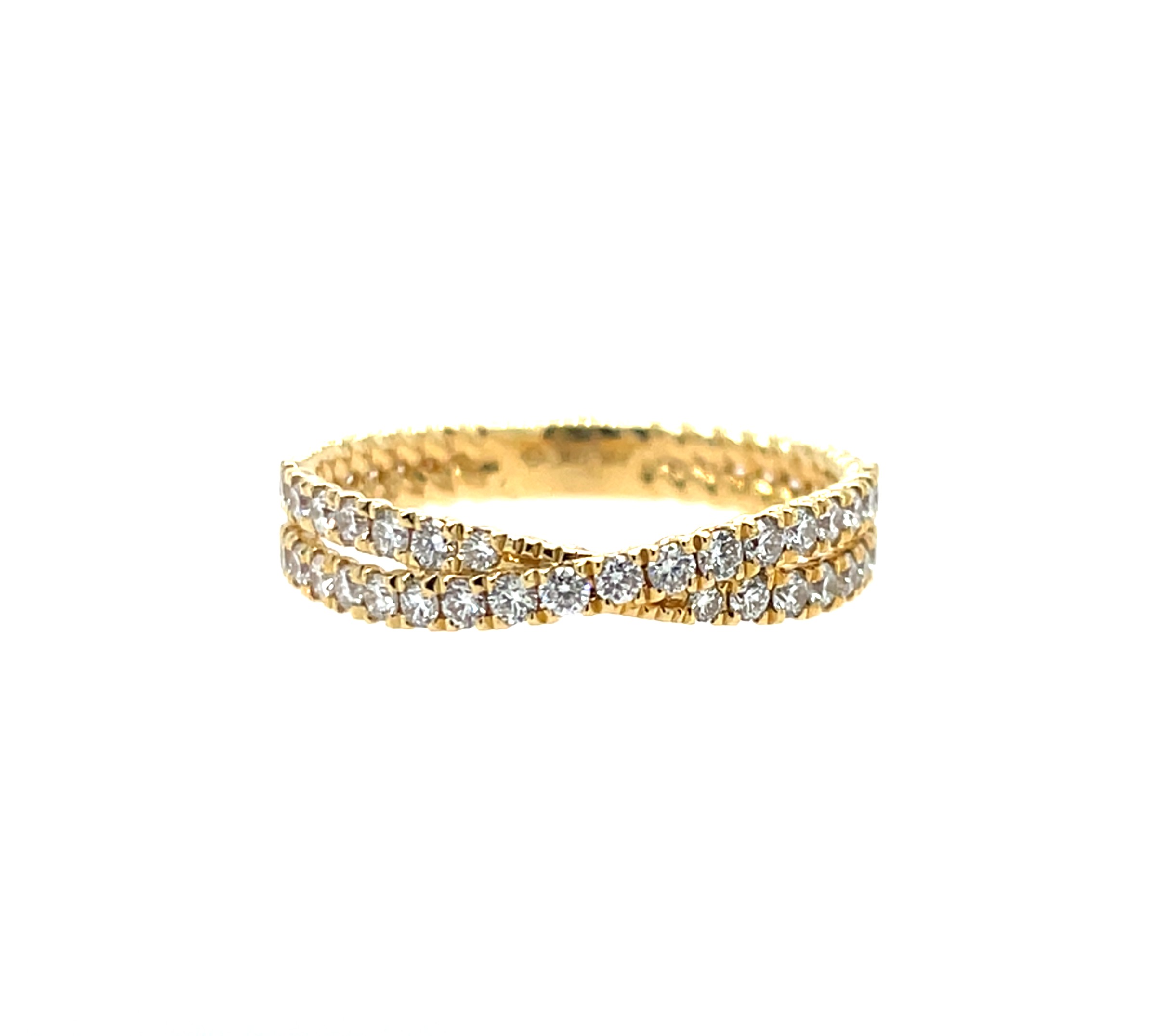 Yellow Gold Diamond Fashion Band