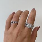 White Gold Diamond Fashion Ring