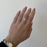 White Gold Diamond Fashion Ring
