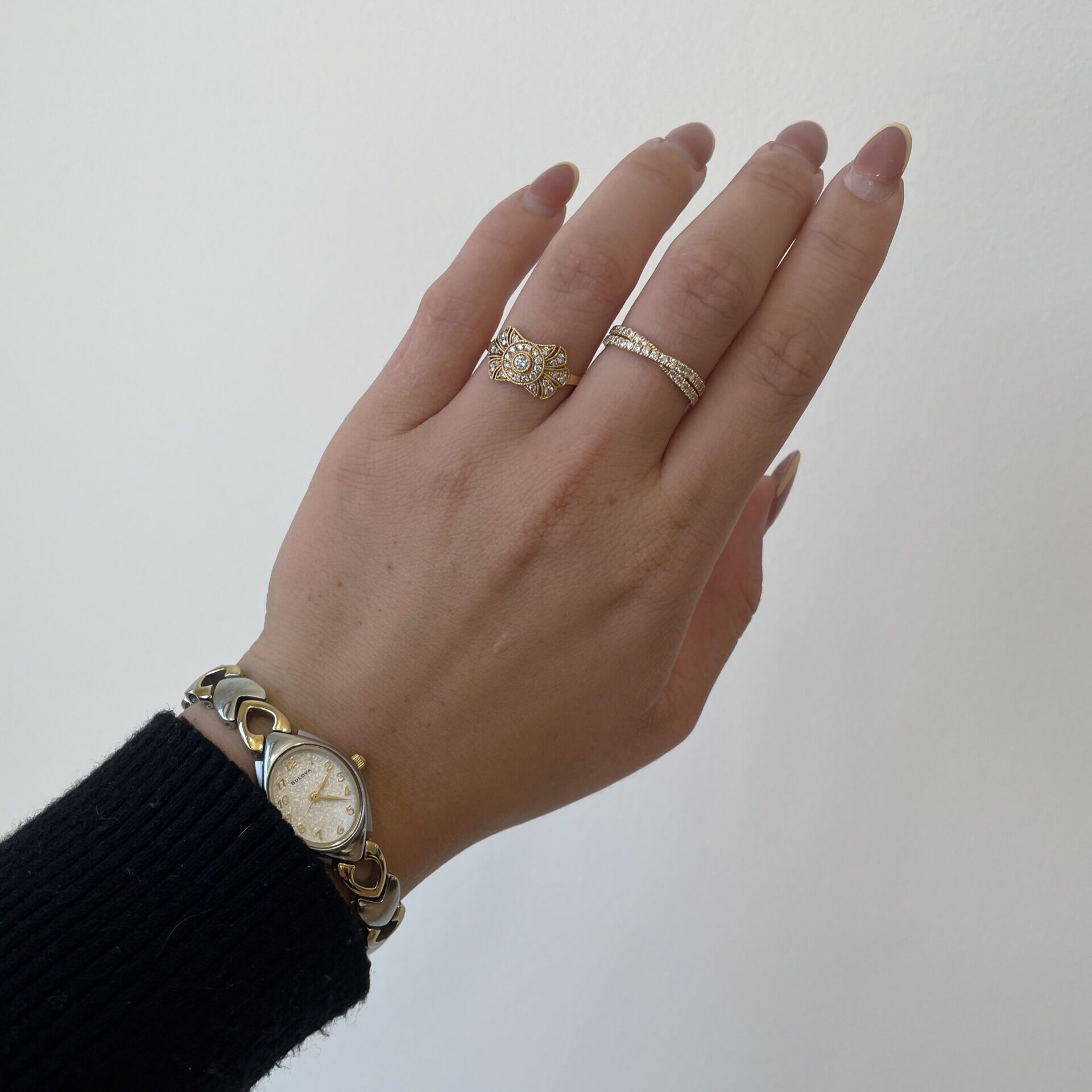 Yellow Gold Diamond Fashion Band