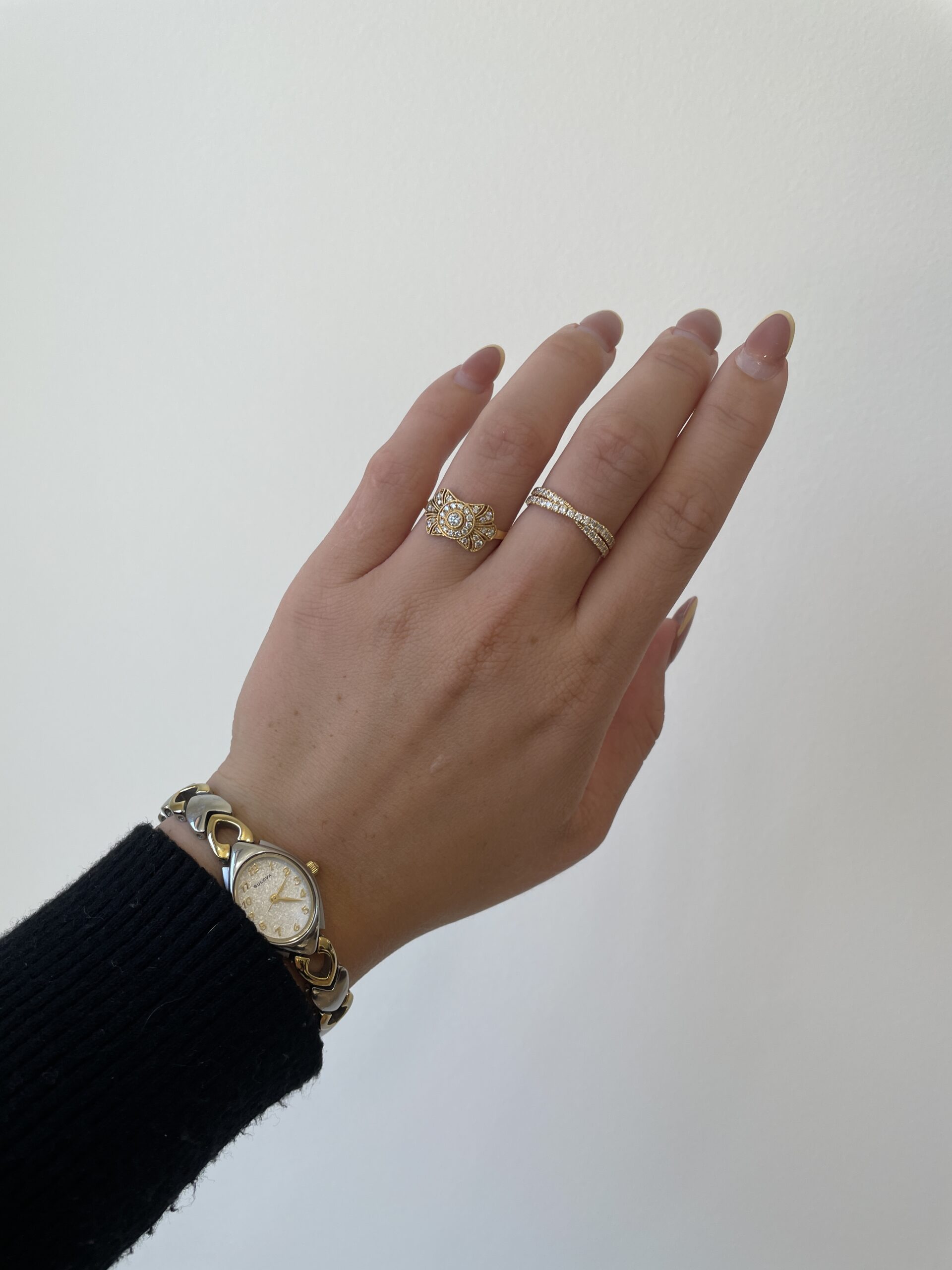 Yellow Gold Diamond Fashion Band