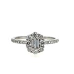 White Gold Diamond Fashion Ring
