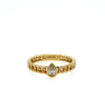 Yellow Gold Diamond Fashion Ring