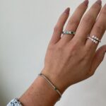White Gold Emerald & Diamond Bracelet