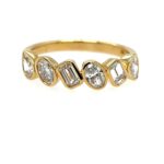 Yellow Gold Diamond Fashion Band