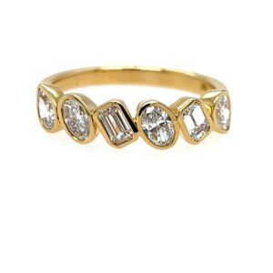 Yellow Gold Diamond Fashion Band